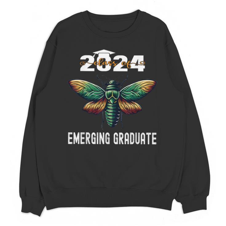 Biology Class Of 2024 Emerging Graduation For Him Unisex Sweatshirt