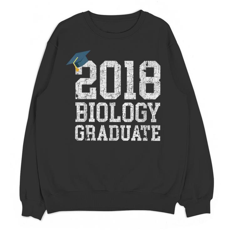 Biology Graduation Shirt 2018 Science Biology Graduate Unisex Sweatshirt