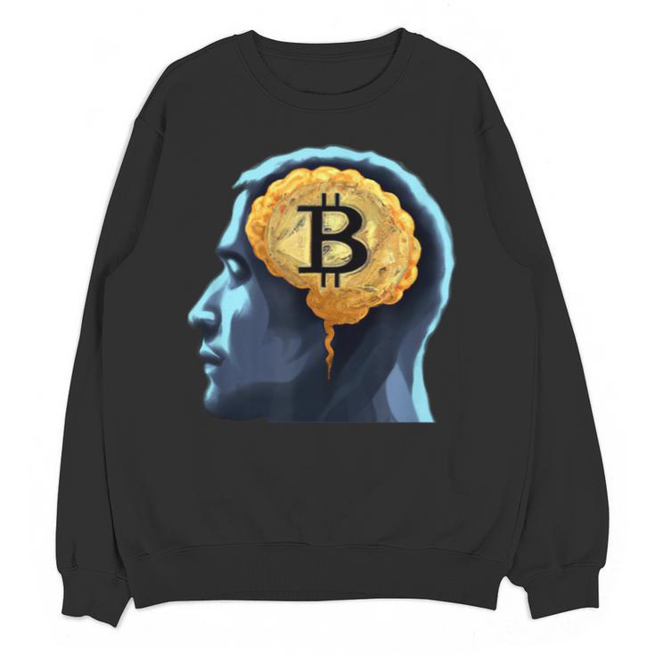 Bitcoin Human Brain Memory Clever Smart Intelligence Unisex Sweatshirt Bitcoin Human Brain Memory Clever Smart Intelligence Unisex Sweatshirt
