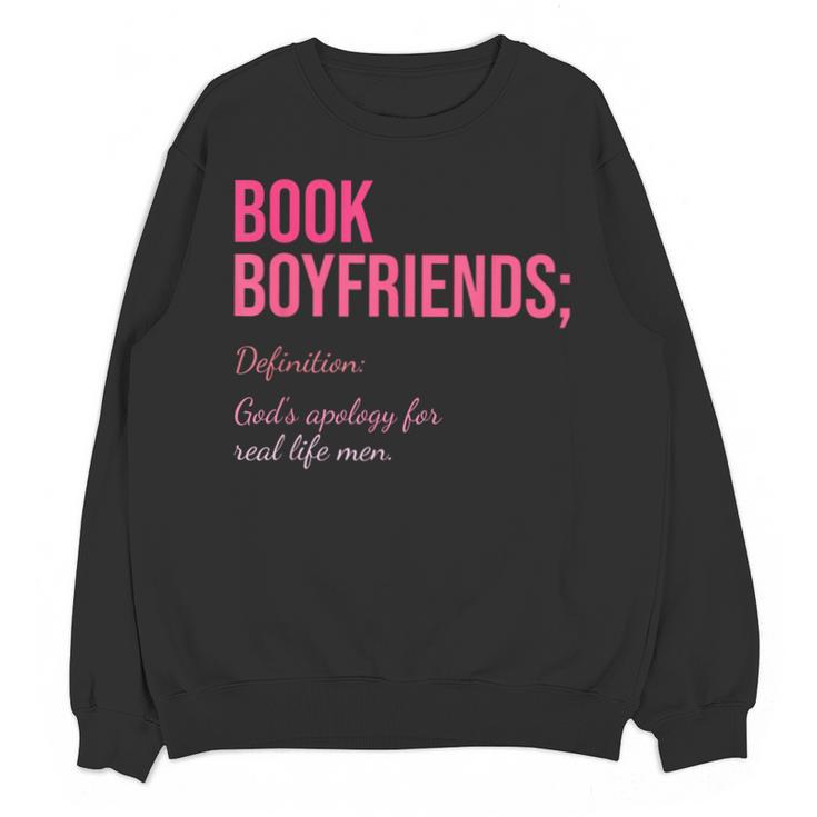 Book Boyfriends Definition Unisex Sweatshirt