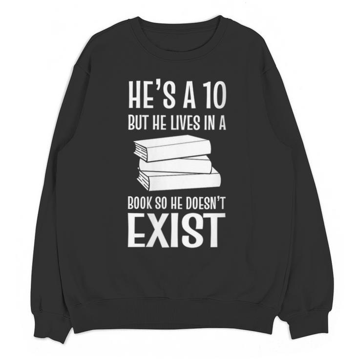 Book Lover Quotes Book Enthusiast Unisex Sweatshirt