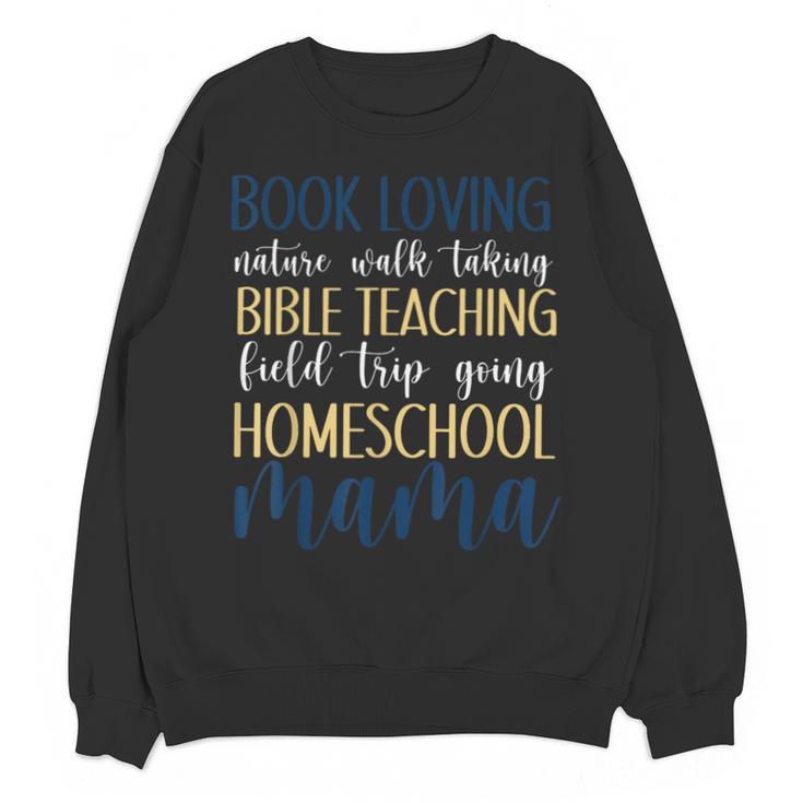 Book Loving Nature Walk Taking Bible Teaching Field Trip Unisex Sweatshirt