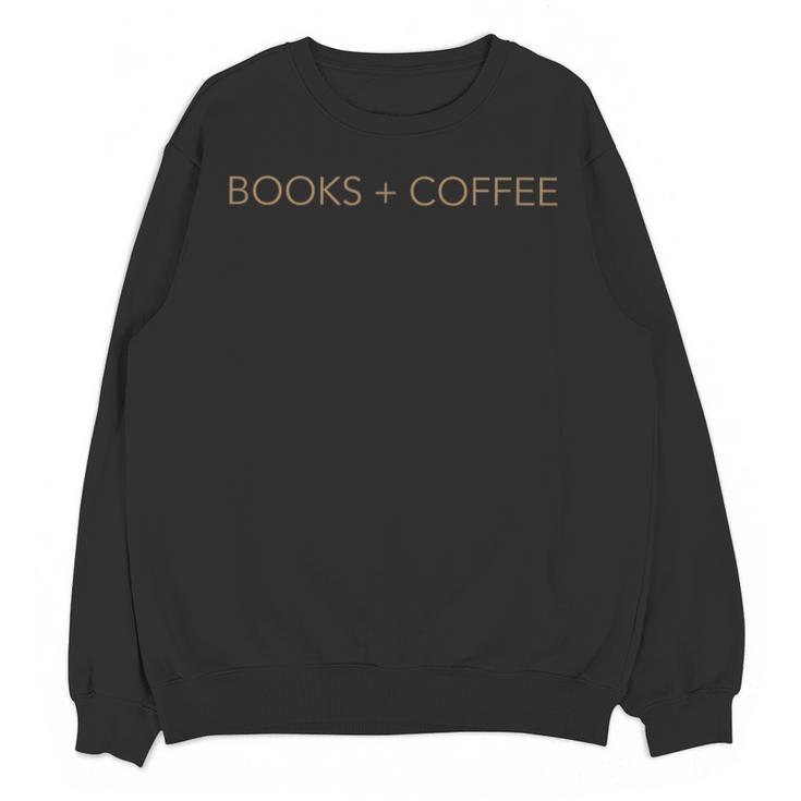 Books Coffee Unisex Sweatshirt