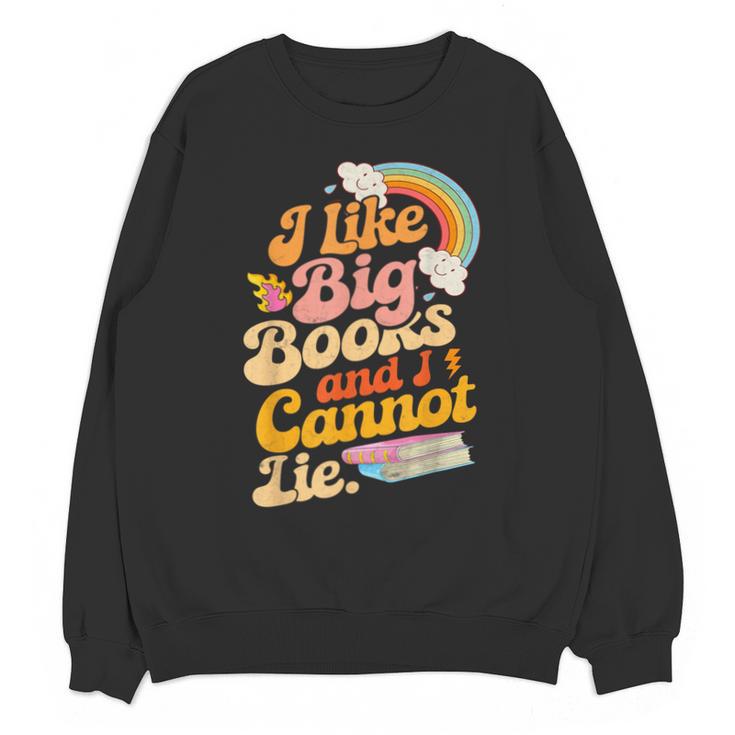 Books Reading Lover Bookworm Nerd Librarian Book Reader Unisex Sweatshirt