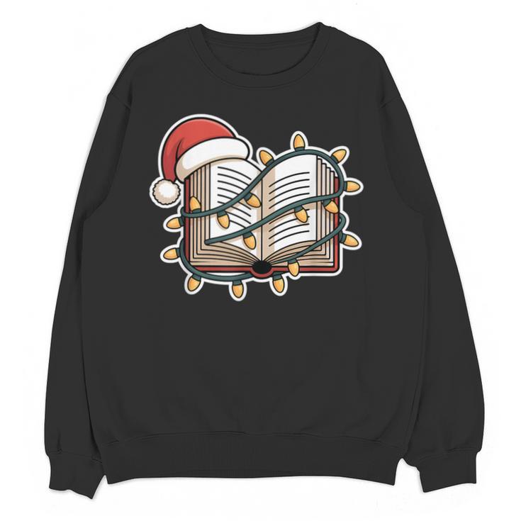 Christmas Book Festive Holiday Xmas Unisex Sweatshirt