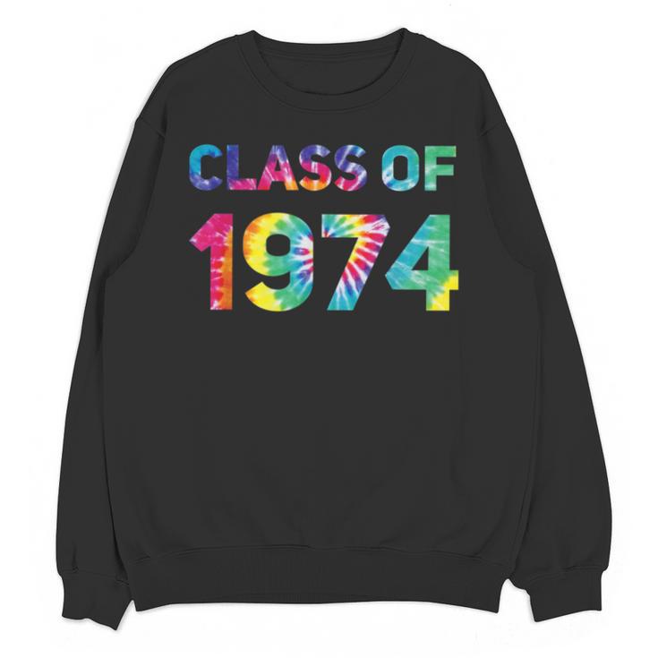 Class Of 1974 School Reunion College Highschool Graduation Unisex Sweatshirt