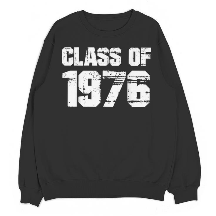 Class Of 1976 High School College Graduation Reunion T-Shirt Unisex Sweatshirt
