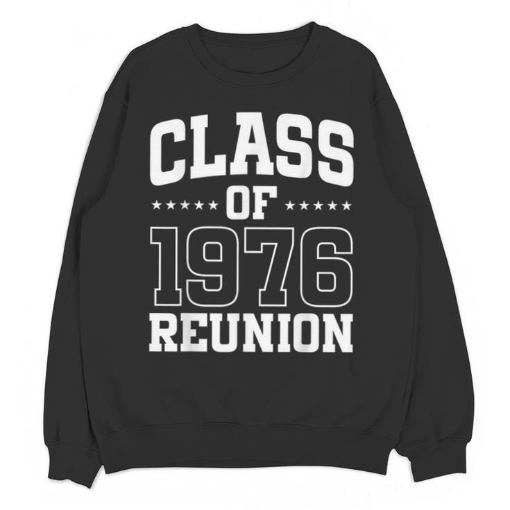 Class Of 1976 Reunion 50 Years Alumni Graduation High School Unisex Sweatshirt