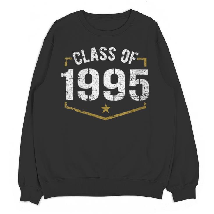 Class Of 1995 School Reunion Graduation Vintage Style Unisex Sweatshirt