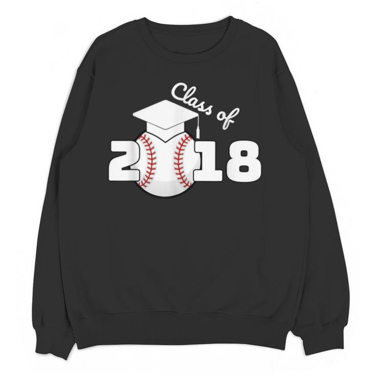 Class Of 2018 Baseball Senior Graduation Shirt Grad Unisex Sweatshirt
