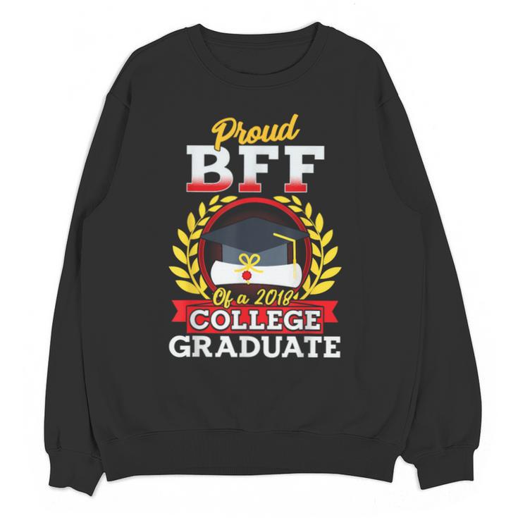 Class Of 2018 Graduation Tshirt For BFF Of Graduate Unisex Sweatshirt