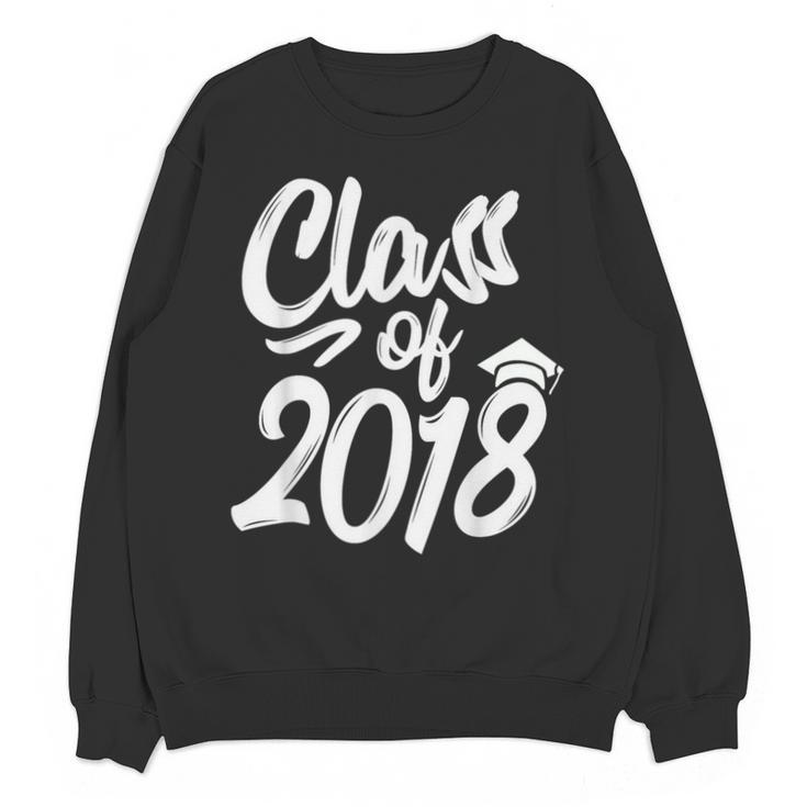 Class Of 2018 Graduation Cap Trendy Cute Unisex Sweatshirt