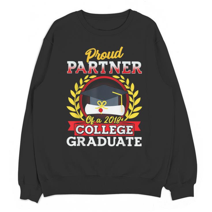 Class Of 2018 Graduation Tshirt For Partner Of Graduate Unisex Sweatshirt