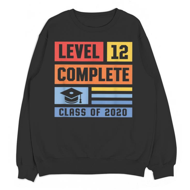 Class Of 2019 Senior High School Graduation Level 12th Grade Unisex Sweatshirt