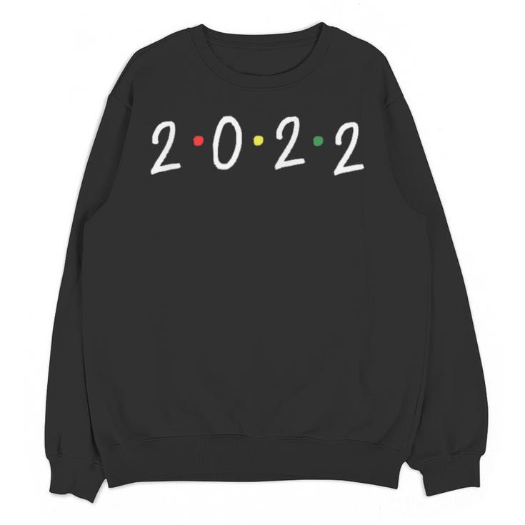 Class Of 2022 Senior Cute Dot Graphic Girl Graduation Unisex Sweatshirt