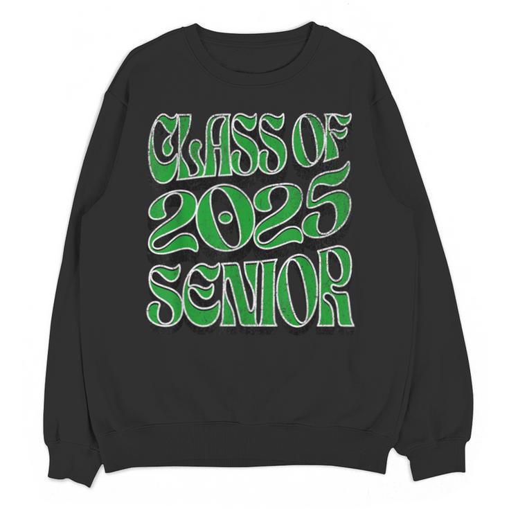 Class Of 2025 Senior Green  Student Graduation Unisex Sweatshirt