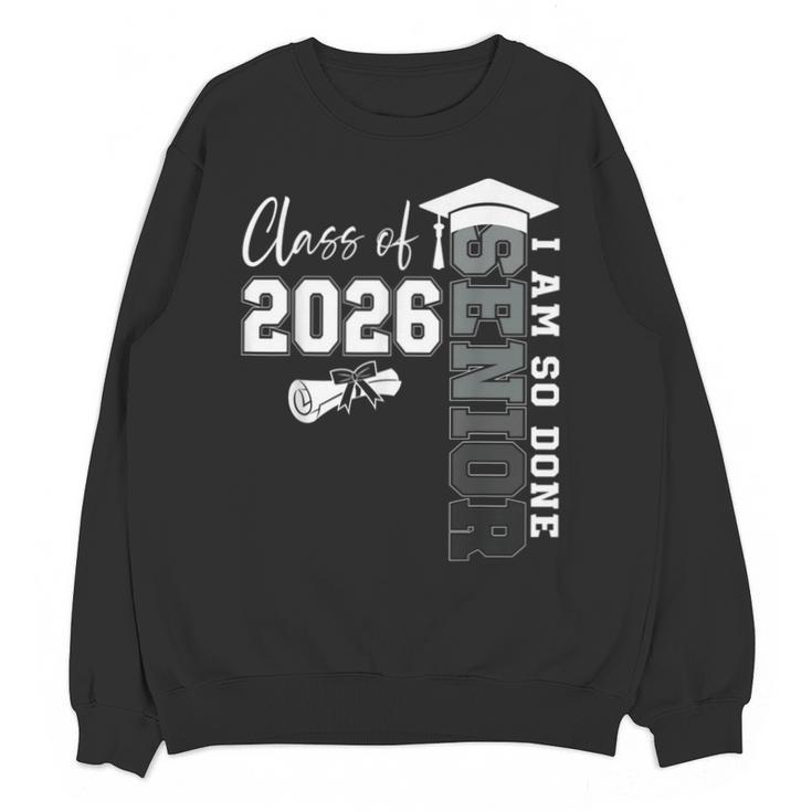 Class Of 2026 Senior 2026 Graduation Decoration Men Senior Unisex Sweatshirt