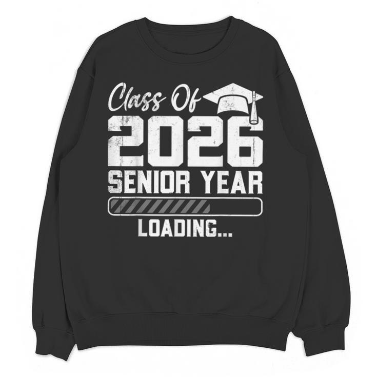Class Of 2026 Senior Year Loading Countdown Graduation Unisex Sweatshirt
