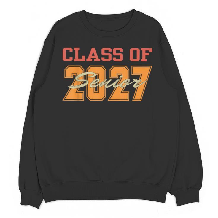 Class Of 2027 Graduation Senior Back To School 2026 Graduat Unisex Sweatshirt