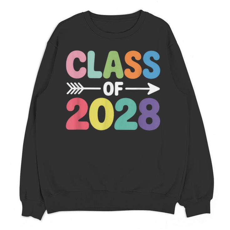 Class Of 2028 Colorful Graduation Unisex Sweatshirt