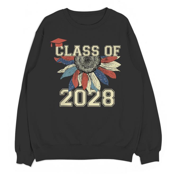 Class Of 2028 High School Graduation Senior 2028 Unisex Sweatshirt