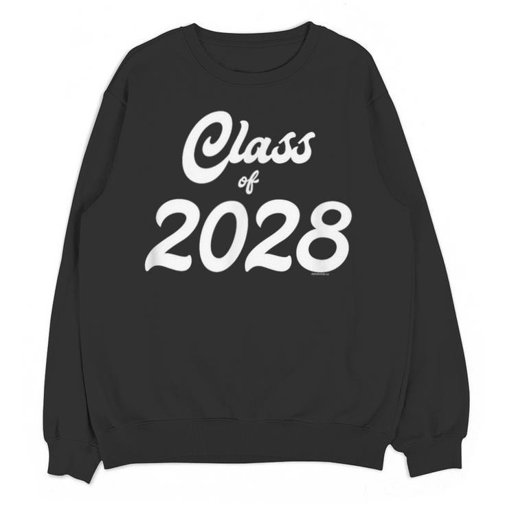 Class Of 2028 Shirt Graduation Him Her Senior Class Unisex Sweatshirt