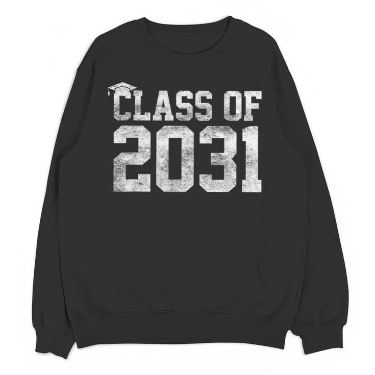 Class Of 2031 Graduation Kindergarten Back To School Unisex Sweatshirt