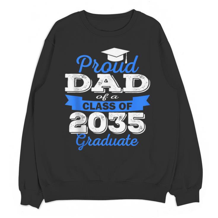 Class Of 2035 Graduation Parents Of Kindergarten Kid Dad Mom Unisex Sweatshirt