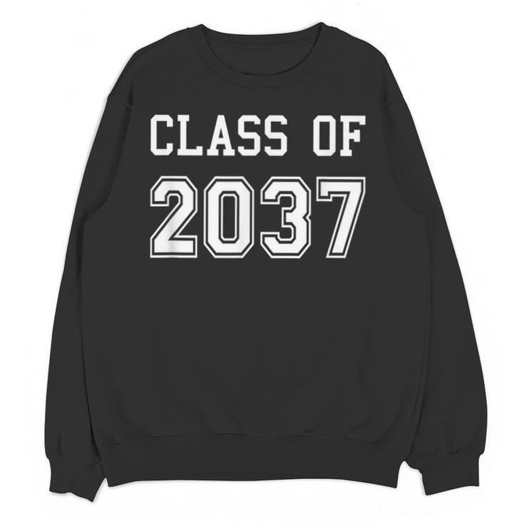 Class Of 2037 Shirt Graduation School Future Graduate Unisex Sweatshirt
