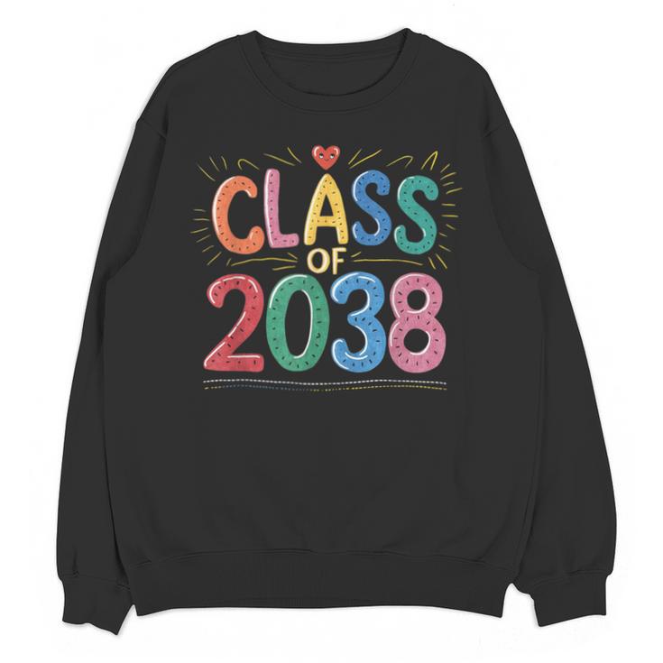 Class Of 2038 Pre K Graduate Preschool Graduation Unisex Sweatshirt