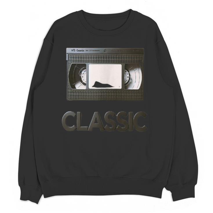 Classic VHS Tape Nostalgia Retro Unisex Sweatshirt