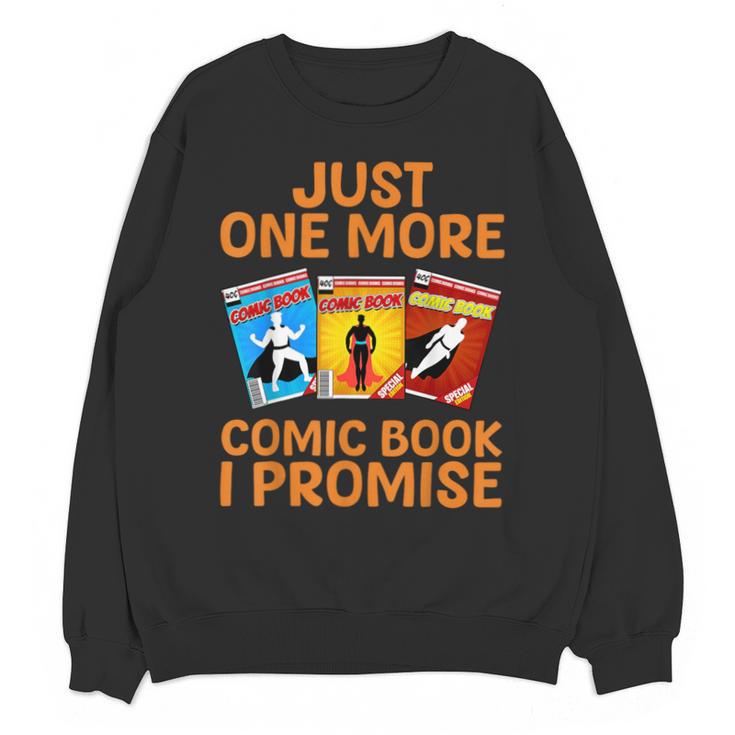Comic Book For Men Women Comic Book Collectors Unisex Sweatshirt