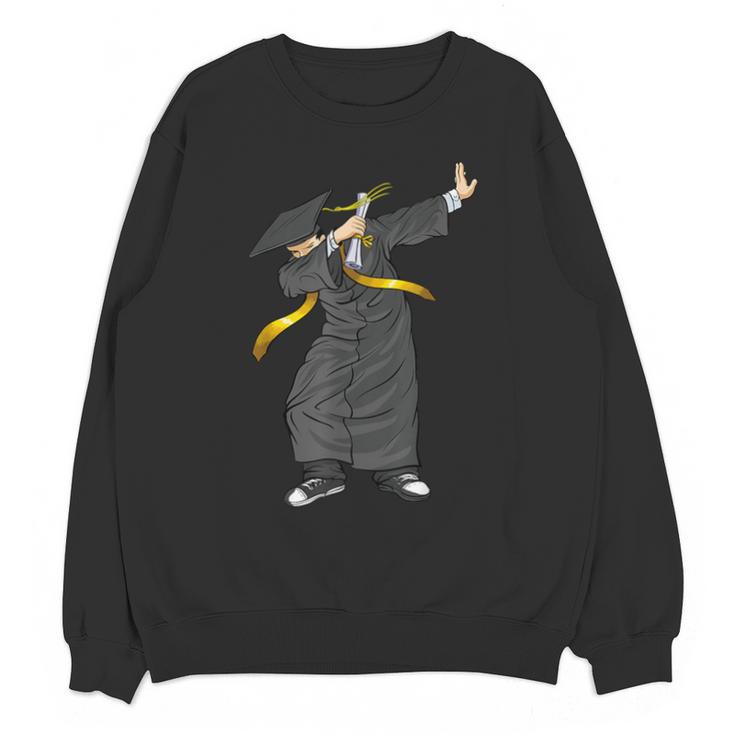Cool Graduation Dab Dabbing Senior 2019 Grad Unisex Sweatshirt