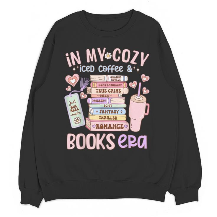 In My Cozy Iced Coffee And Books Era Unisex Sweatshirt