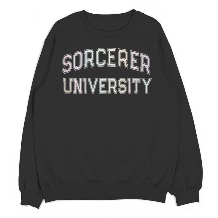 Crazy Sarcastic SORCERER UNIVERSITY Introvert Anti Social Unisex Sweatshirt