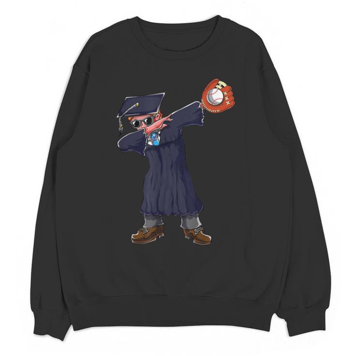 Cute Dabbing Kid Elementary School Graduation Baseball Unisex Sweatshirt