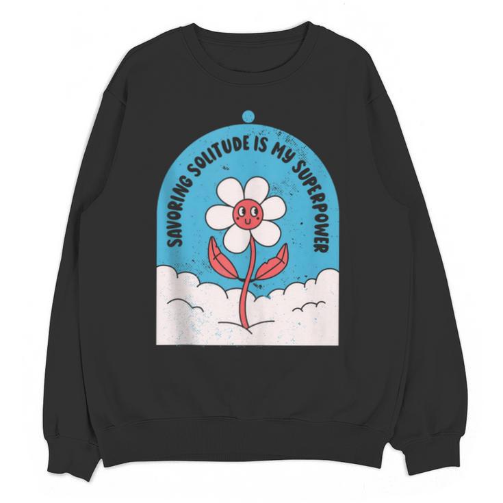 Cute Introvert Shy Teen Anti-Social Inner Strength Unisex Sweatshirt