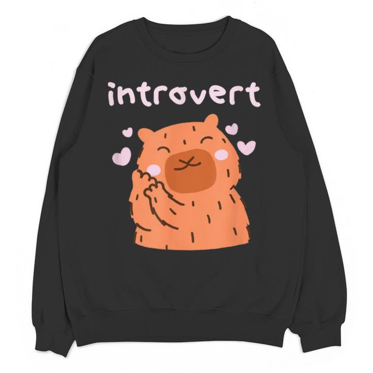 Cute Introvert Graphic Tee Unisex Sweatshirt