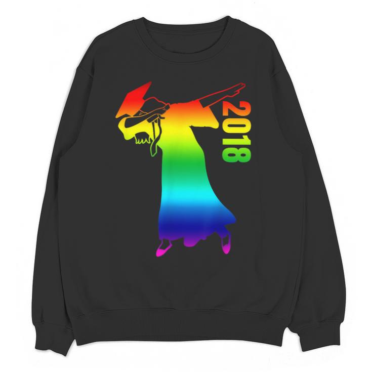 Dabbing Graduate 2018 Graduation Celebration Unisex Sweatshirt