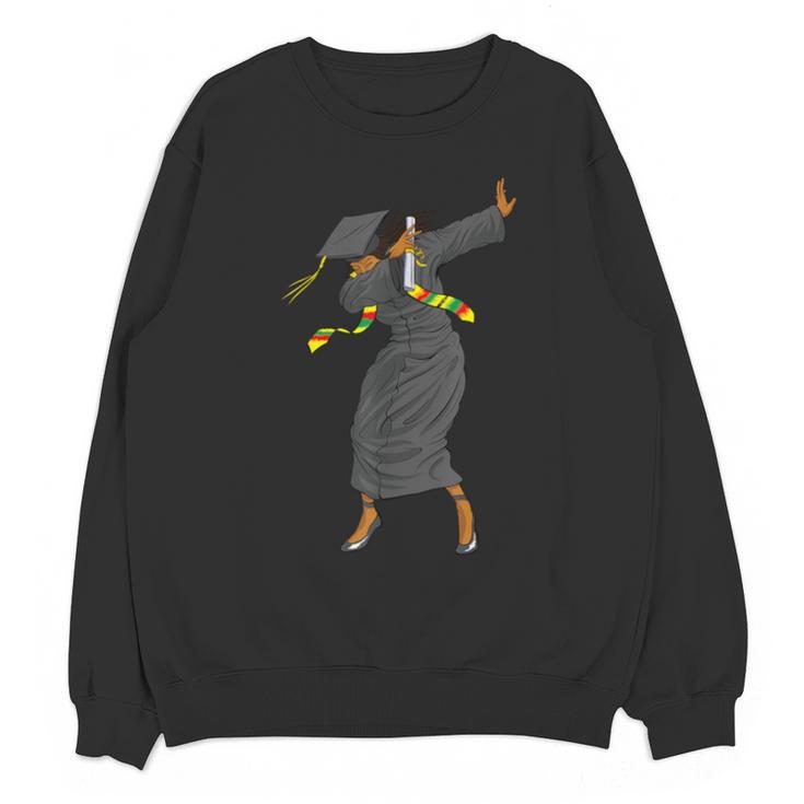 Dabbing Graduation Class Of 2025 Women History Month Unisex Sweatshirt