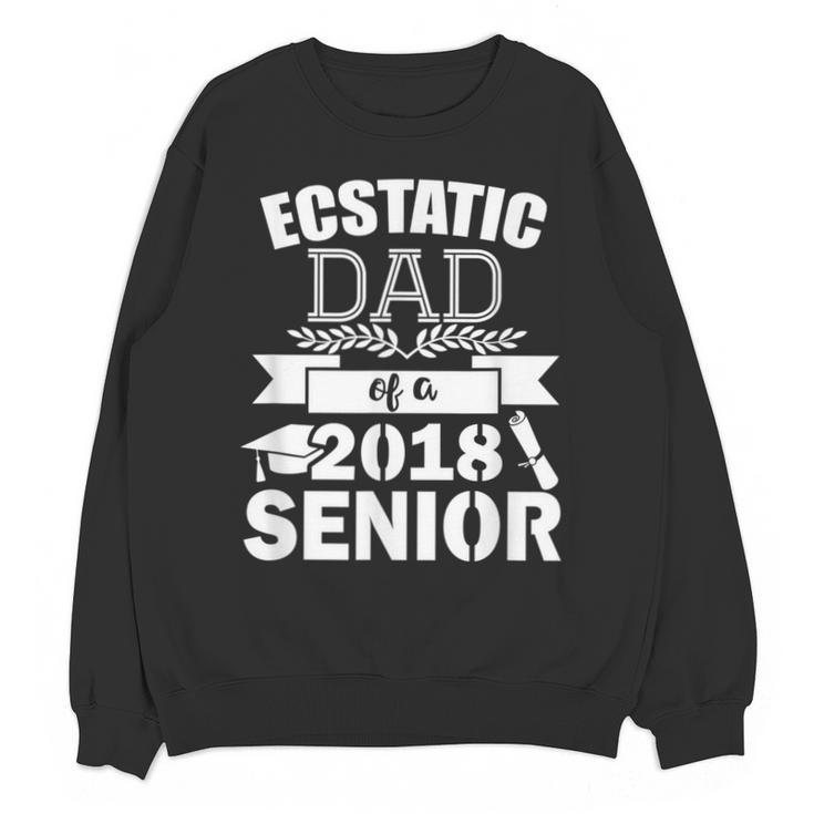 Dad Of a 2018 Senior Graduation Unisex Sweatshirt