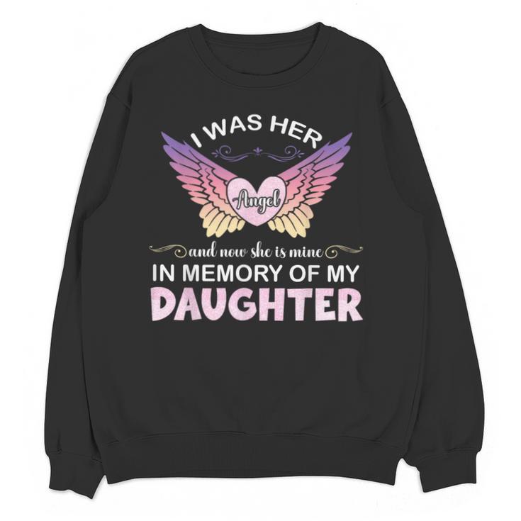 Daughter Angel In My Memory Cute Family Remembrance Match Unisex Sweatshirt