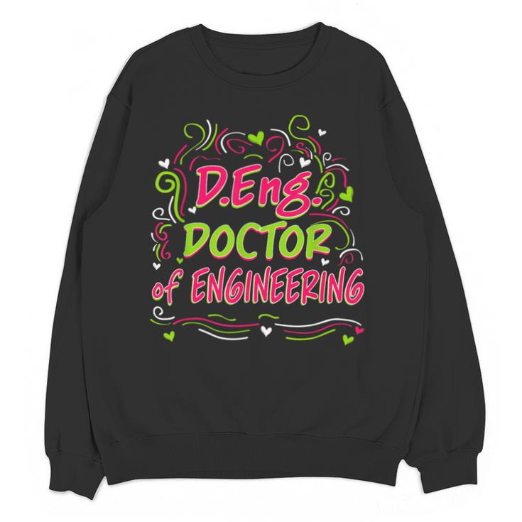 DEng Doctor Of Engineering Doctorate Graduation Unisex Sweatshirt