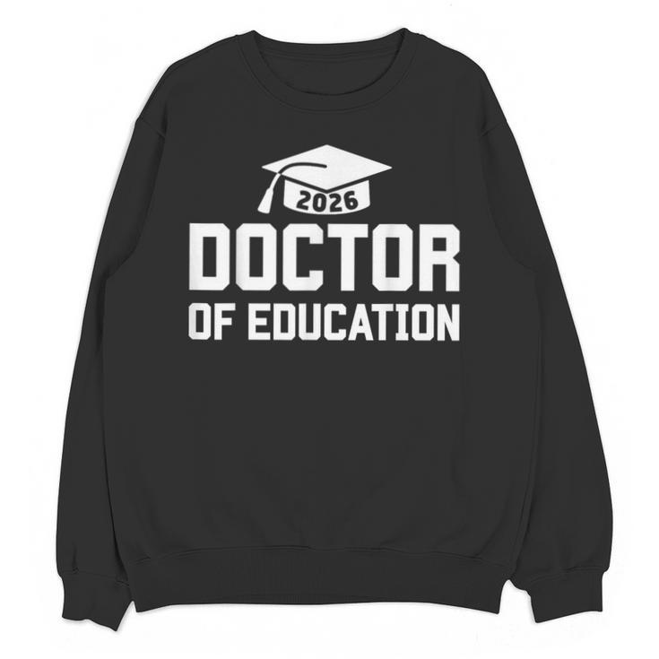 Doctor Of Education 2026 EDD Doctoral Degree Graduation Unisex Sweatshirt