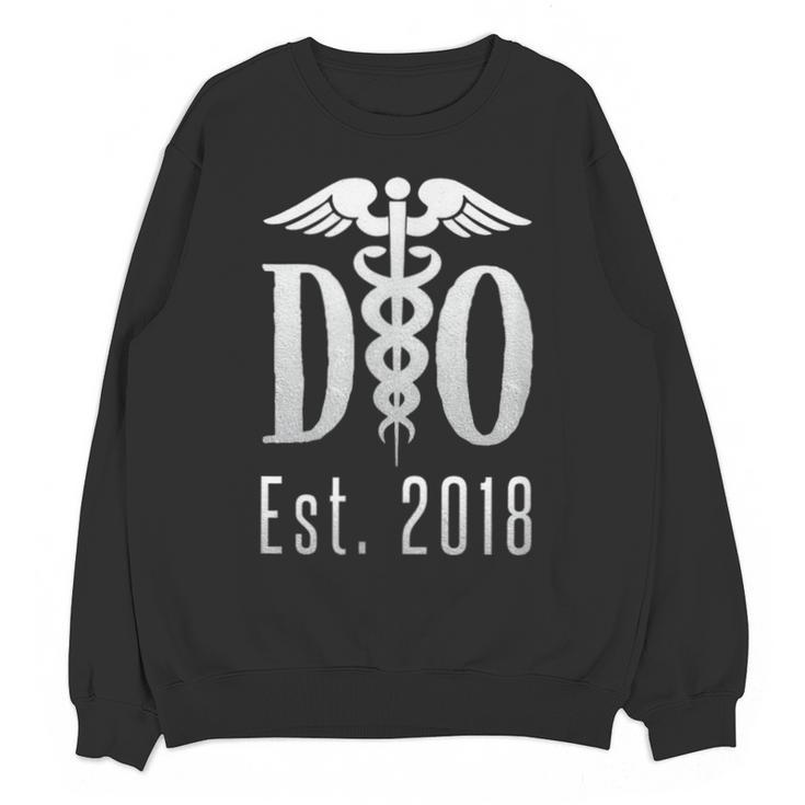 Doctor Graduation Shirt Tshirt Tee For Medical Students DO Unisex Sweatshirt