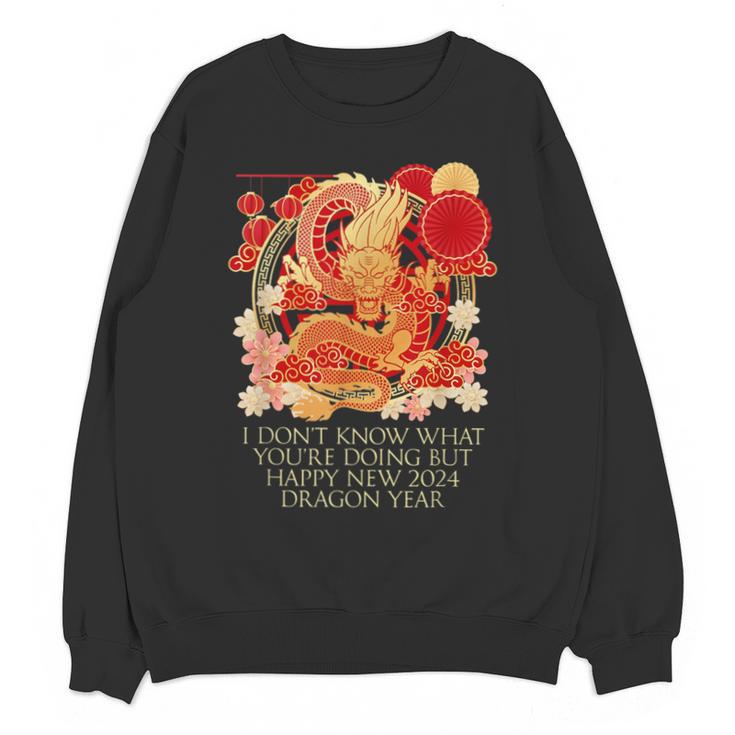 I Dont Know What Youre Doing Chinese New Year Introvert Unisex Sweatshirt