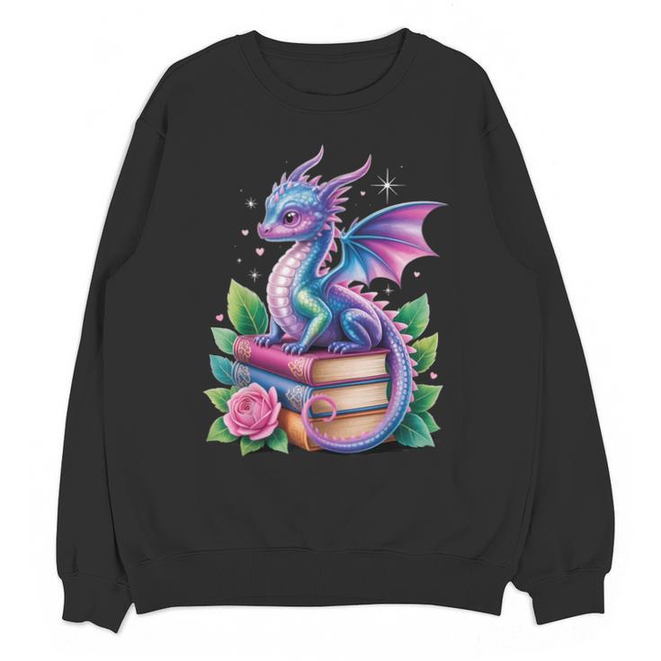 Dragon Book Fantasy Reading Unisex Sweatshirt