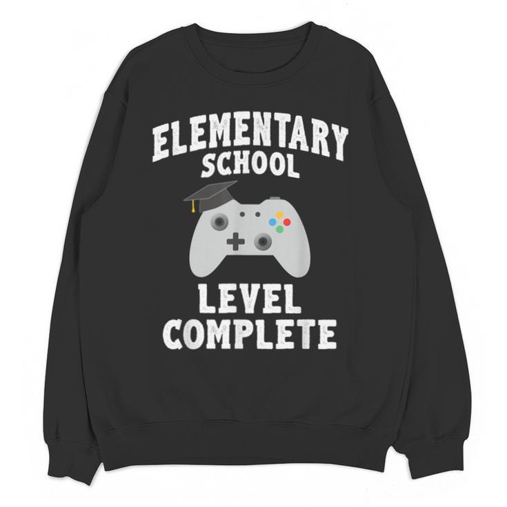 Elementary School Graduation Gamer Graduate Unisex Sweatshirt