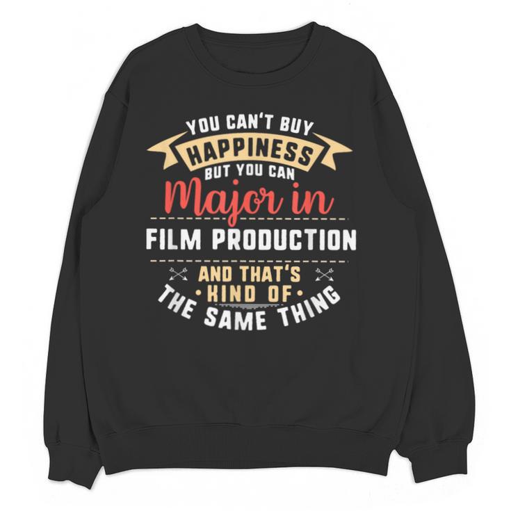 Film Production Major Student Shirt Graduation Unisex Sweatshirt