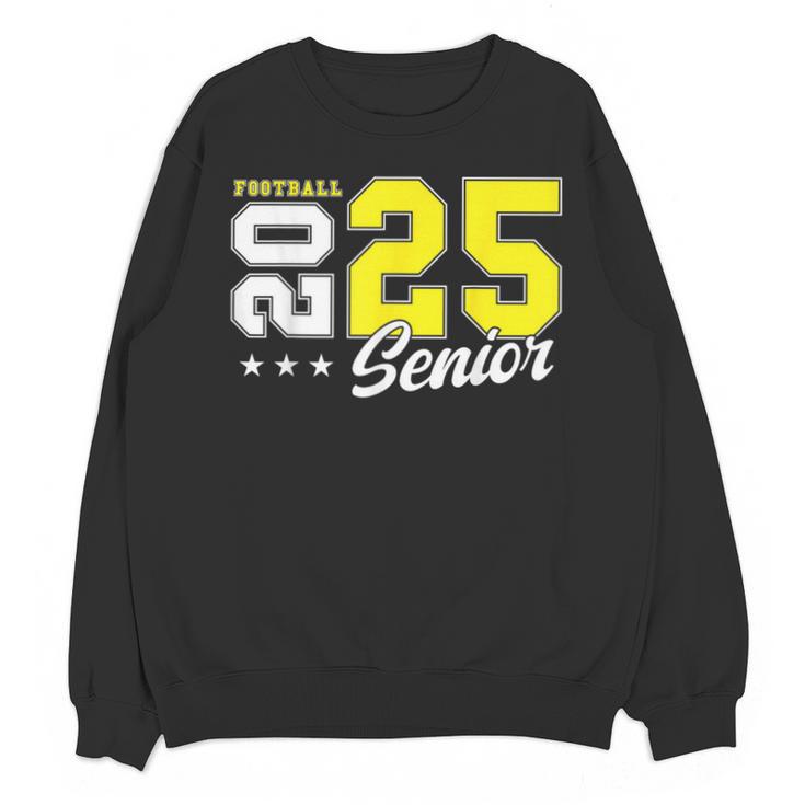 Football Senior Night Football Senior 2025 Graduation 55 Unisex Sweatshirt